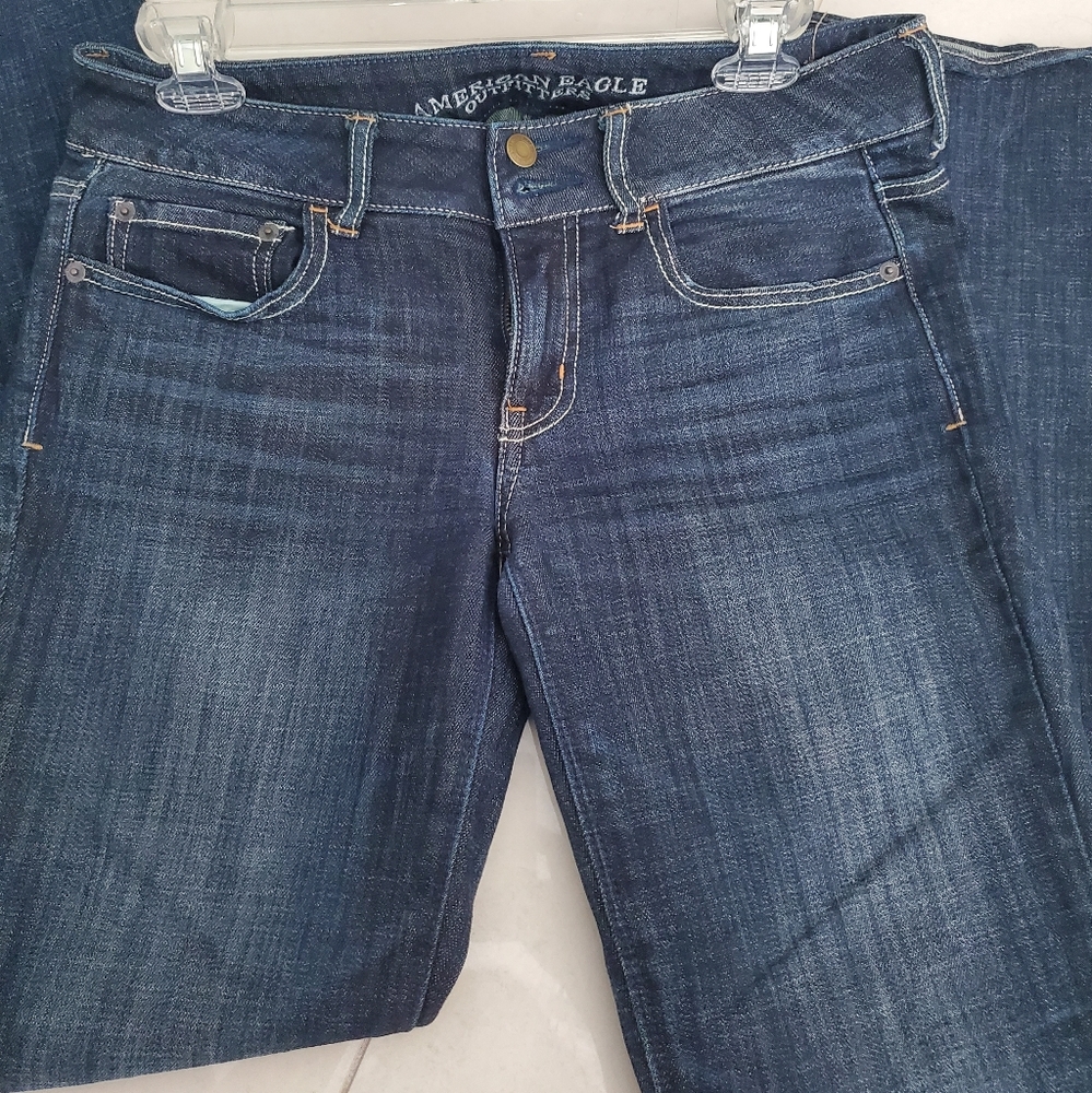 Women's Vintage American Eagle Artist Stretch. Size 6 Regular. 90's Y2K. - Picture 3 of 6